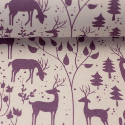 Jersey | Mini Winter | Rehe Dunkelflieder